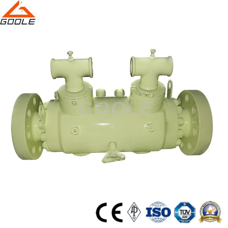 Flanged Ends Floating Type Double Block & Bleed Ball Valve / Dbb Valve